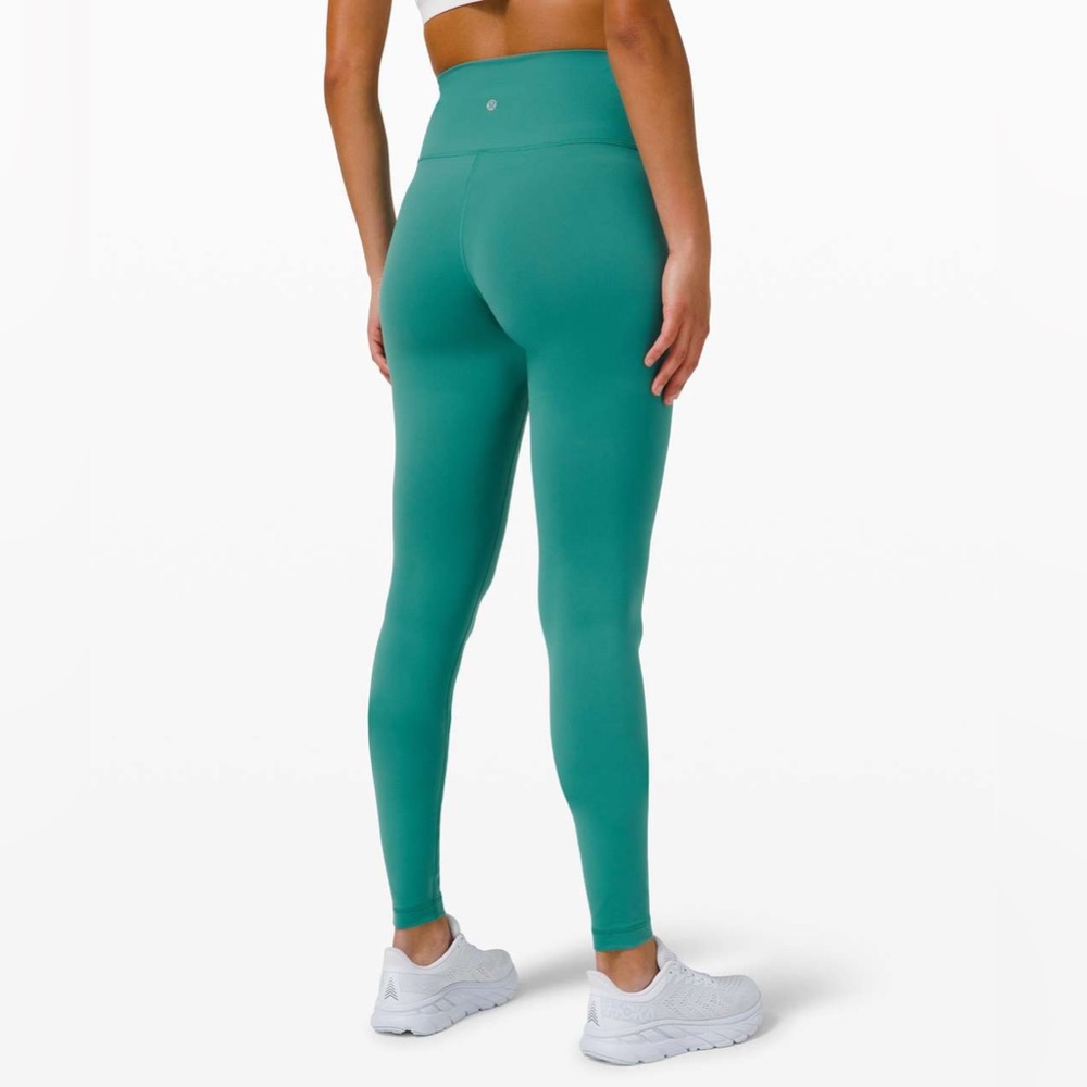 Lululemon Wunder Train High-Rise Tight 31" - Teal Lagoon
